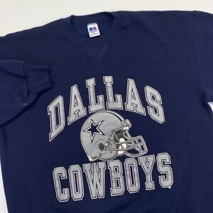 Vintage 90s Russell Athletic Dallas Cowboys NFL Football Sweatshirt Mens XL